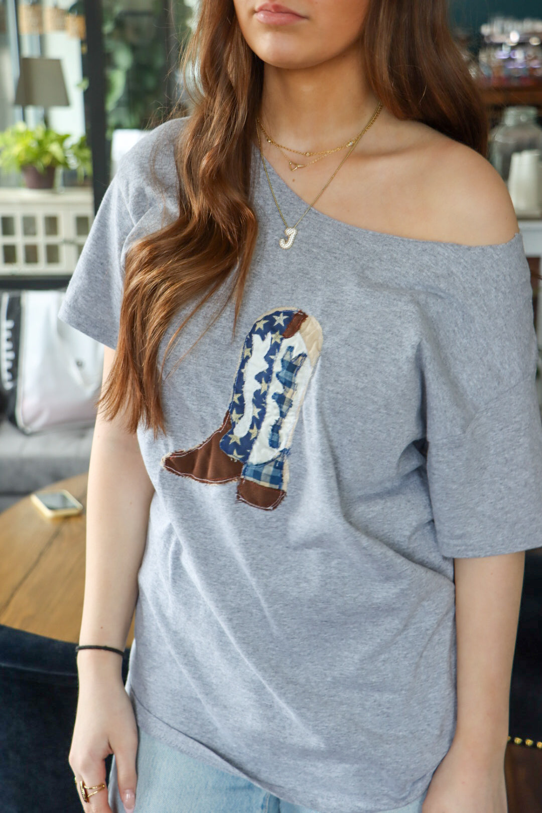 Cowboy Boot Tee